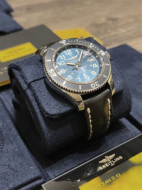 breitling superocean ii ref.a17365d1 c915 2017 full set wie neu|Breitling Superocean II 42 A17365D1.